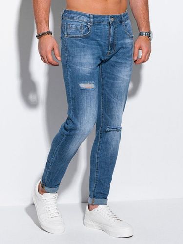 Spodnie męskie jeansowe 1144P - niebieskie 39.99PLN