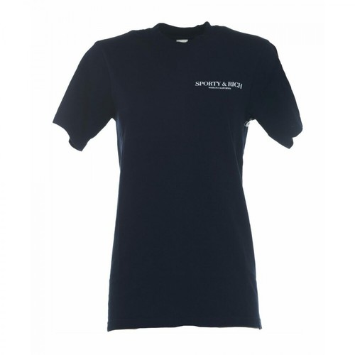 Sporty & Rich, California T-shirt Niebieski, female, 320.00PLN