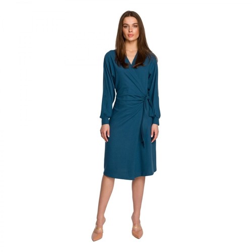 Style, Dzianinowa sukienka Niebieski, female, 239.00PLN
