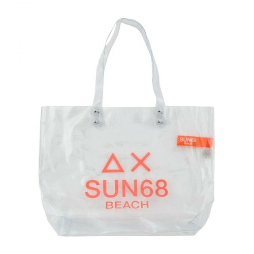 Sun 68, X30104 Shopping bags Unisex Transparent Pomarańczowy, unisex, 227.00PLN