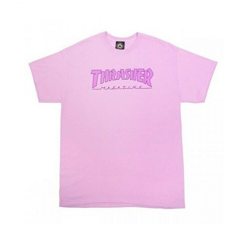 Thrasher, T-shirt Różowy, male, 238.00PLN