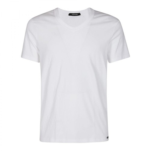 Tom Ford, T-shirt Biały, male, 431.00PLN