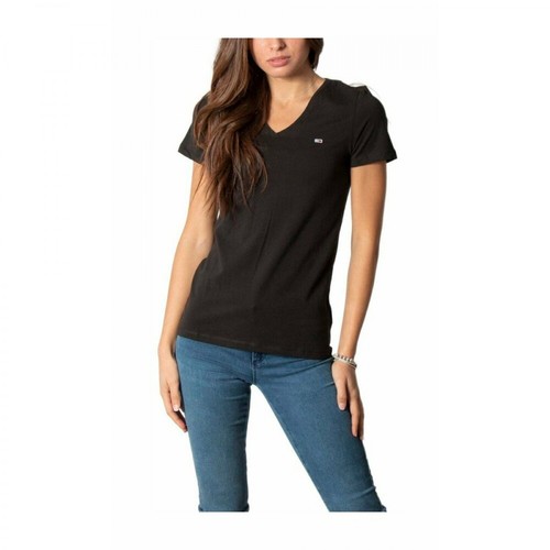 Tommy Jeans, T-Shirt Czarny, female, 318.68PLN