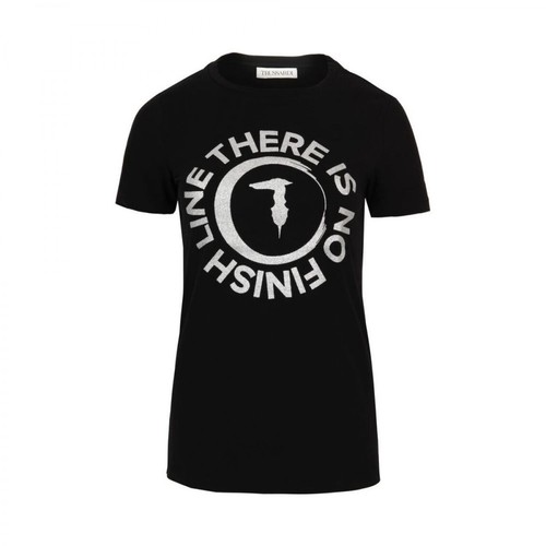 Trussardi, T-shirt Czarny, female, 124.50PLN