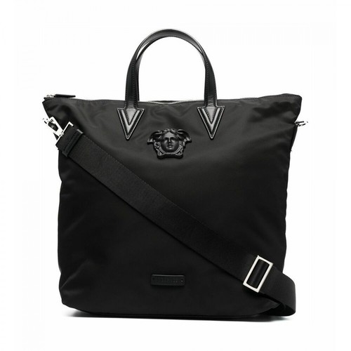 Versace, Handbag Czarny, male, 4515.00PLN