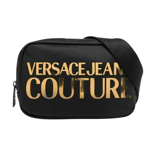 Versace Jeans Couture, BAG Czarny, male, 570.00PLN