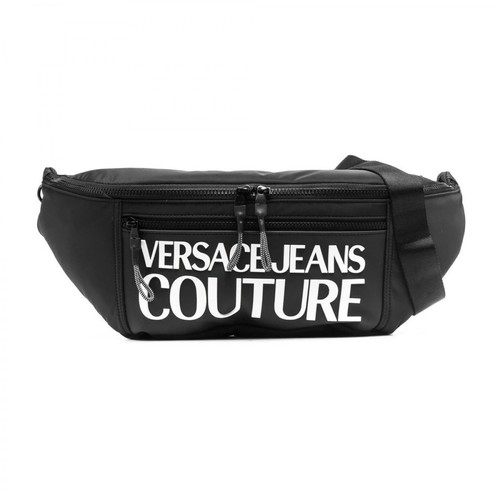 Versace Jeans Couture, Belt BAG Czarny, male, 834.00PLN