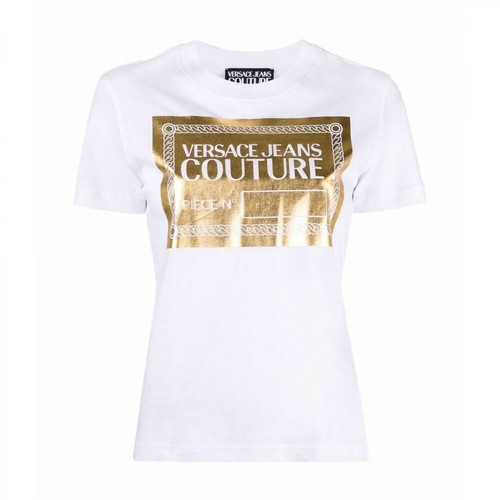 Versace Jeans Couture, T-shirt Biały, female, 370.00PLN