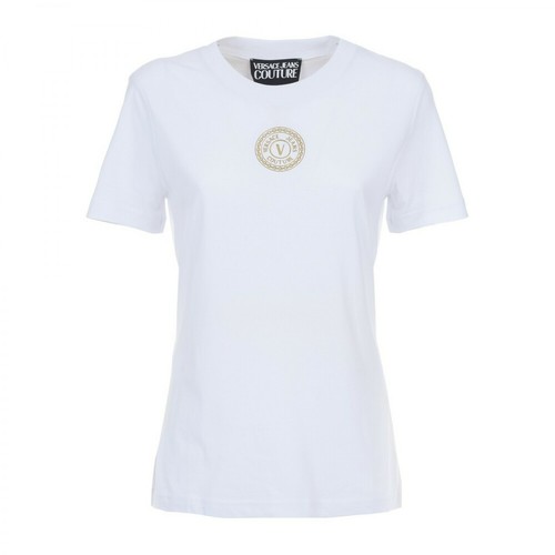 Versace, T-Shirt 71Dp608 Biały, female, 434.00PLN