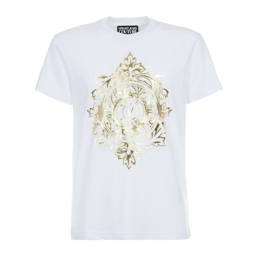 Versace, t-shirt Biały, male, 593.00PLN
