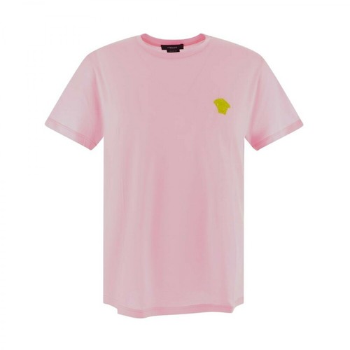 Versace, T-shirt Różowy, male, 1346.00PLN