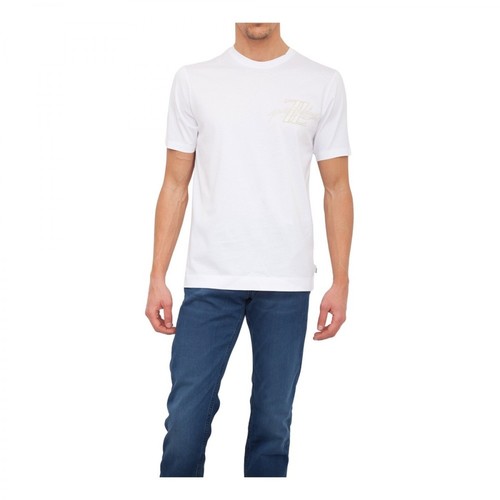 Z Zegna, T-Shirt Biały, male, 425.00PLN