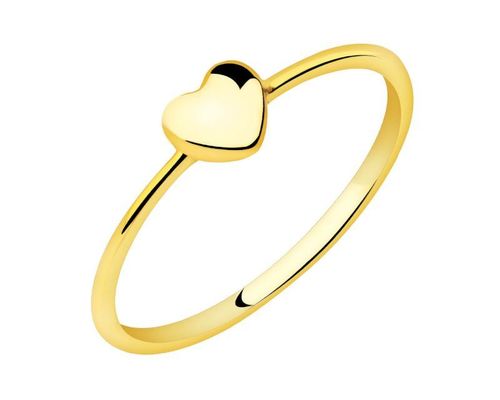 Złoty pierścionek - serce 319.00PLN