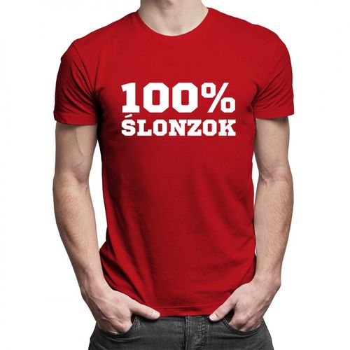 100% ŚLONZOK - męska koszulka z nadrukiem 69.00PLN