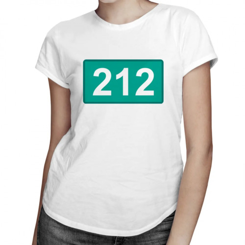 212 - damska koszulka z nadrukiem 69.00PLN