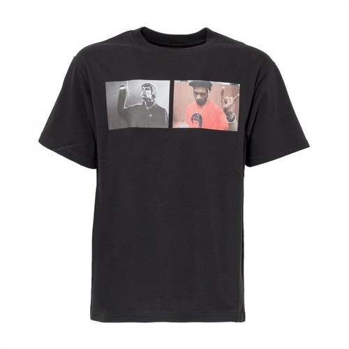 424, T-shirt with Print Czarny, male, 601.00PLN