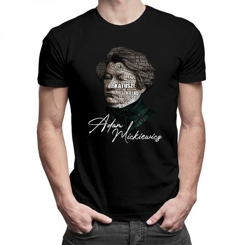 Adam Mickiewicz - męska koszulka z nadrukiem 69.00PLN