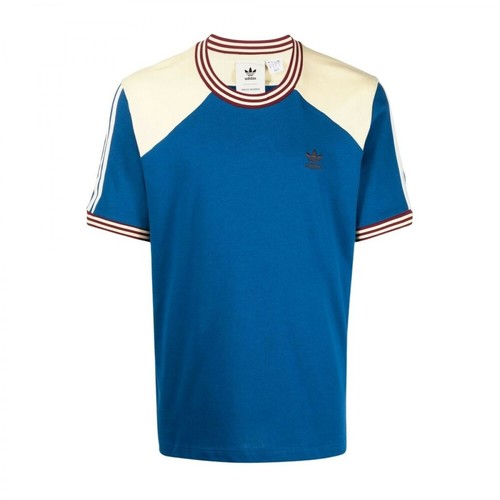 Adidas, Wales Bonner T-shirt Niebieski, male, 456.00PLN