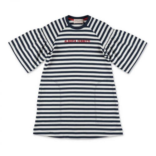Alberta Ferretti, striped t-shirt dress Niebieski, female, 411.00PLN