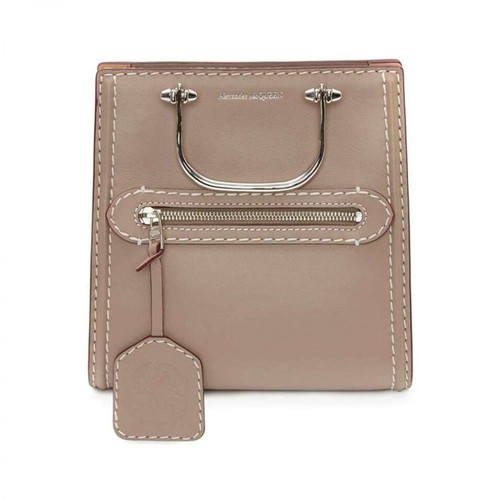 Alexander McQueen, Beige Leather Handbag Beżowy, female, 7707.00PLN