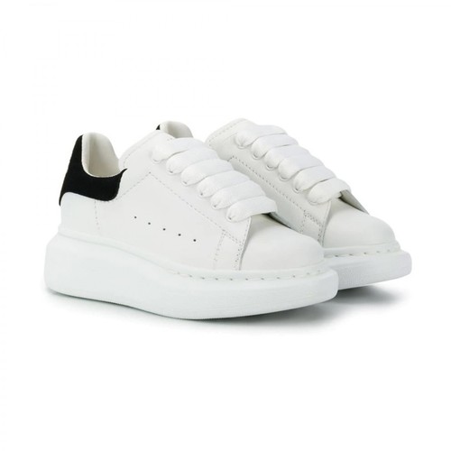 Alexander McQueen, KEY Rings Sneakers Biały, male, 1232.00PLN