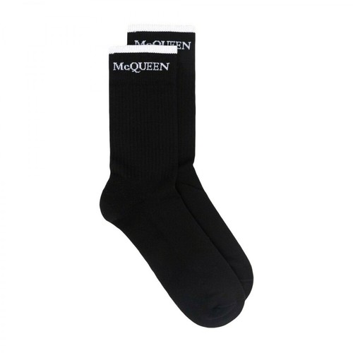 Alexander McQueen, Sockes Reversible LO Czarny, male, 388.00PLN