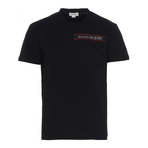Alexander McQueen, T-shirt Czarny, male, 890.00PLN