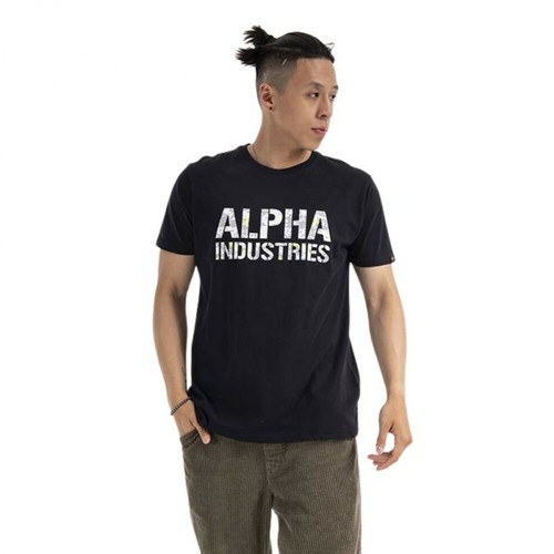 Alpha Industries, Koszulka Czarny, male, 182.85PLN