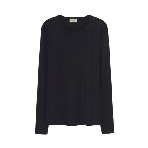American Vintage, Black Long Sleeved T-Shirt-L Czarny, female, 334.00PLN
