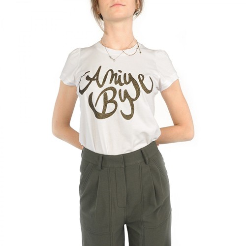 Aniye By, 181204 T-Shirt Army Biały, female, 474.00PLN