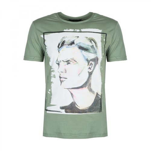 Antony Morato, T-shirt Zielony, male, 109.00PLN