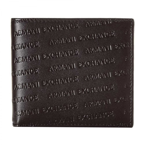 Armani Exchange, Wallet Czarny, male, 320.00PLN
