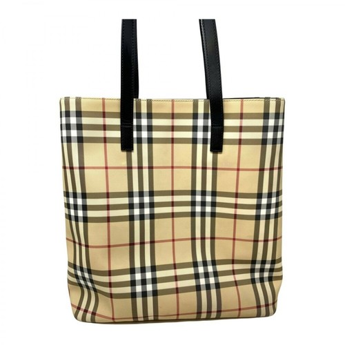 Burberry Vintage, Pre-owned Tote bag Beżowy, female, 1505.00PLN