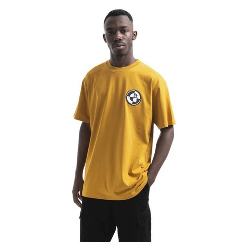 Carhartt Wip, Koszulka męska Range C T-Shirt I029611 Helios S Pomarańczowy, male, 194.35PLN