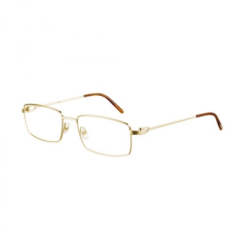 Cartier, Glasses Ct0055O 002 Żółty, male, 3243.00PLN