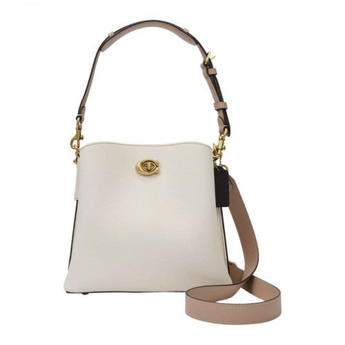 Coach, Willow Bucket in leather Beżowy, female, 1429.79PLN