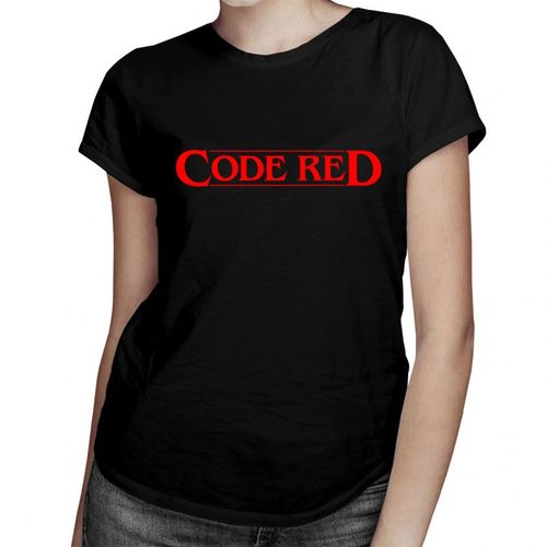 Code red - damska koszulka z nadrukiem 69.00PLN