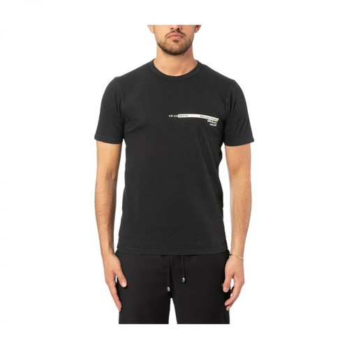 C.p. Company, T-shirt con stampa Czarny, male, 369.00PLN