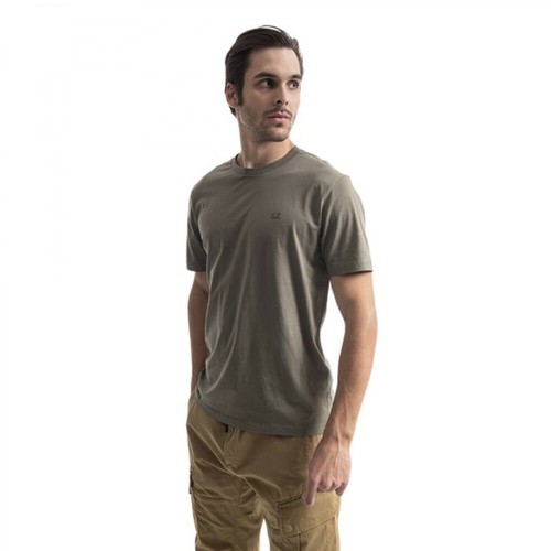 C.p. Company, T-Shirt Short Sleeve Zielony, male, 355.35PLN