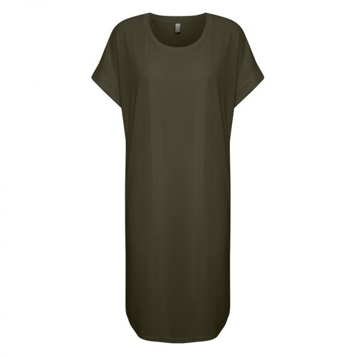 Culture, Kajsa T-Shirt Dress Zielony, female, 249.00PLN
