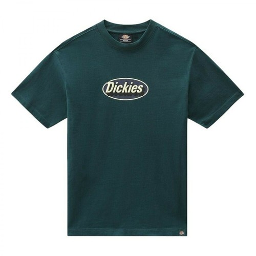 Dickies, T-shirt Zielony, male, 235.00PLN