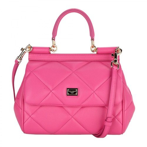 Dolce & Gabbana, Handbag Bb6003Aw591 Różowy, female, 6170.95PLN