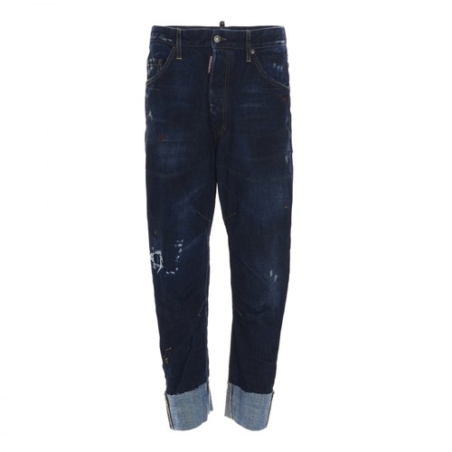 Dsquared2, Spodnie jeansowe Niebieski, male, 2308.00PLN