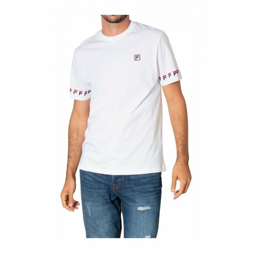 Fila, T-Shirt Biały, male, 346.21PLN
