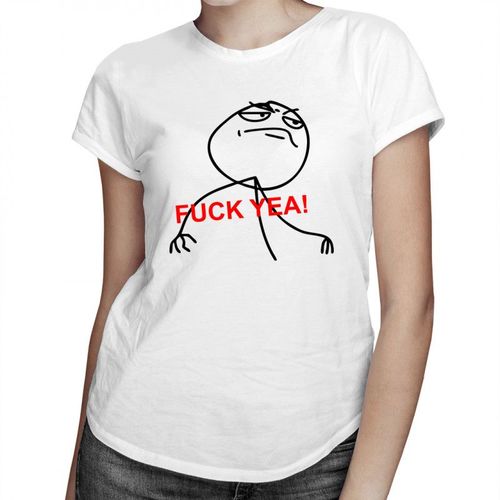 Fuck yea! - damska koszulka z nadrukiem 69.00PLN