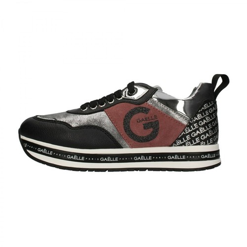 Gaëlle Paris, G-1114 Sneakers with wedge Czarny, female, 464.00PLN