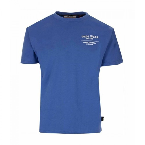 Gcds, Cc94M02150908Blue T-Shirt Niebieski, male, 935.00PLN