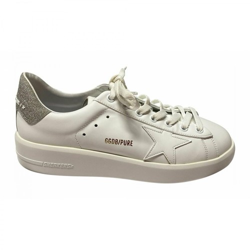 Golden Goose Pre-owned, Purestar Low Sneakers With Tab In Biały, female, 3041.18PLN