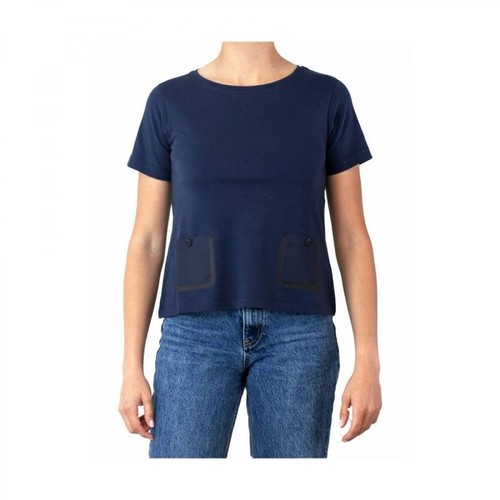 Herno, T-shirt Niebieski, female, 476.00PLN
