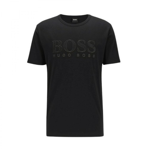 Hugo Boss, T-Shirt Gold3 Czarny, male, 385.65PLN